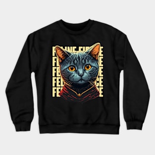 Mr Cat Crewneck Sweatshirt